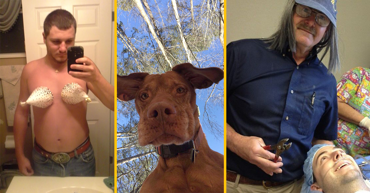 10 vtipných fotografií, o ktorých vzniku majiteľ mobilu nevedel