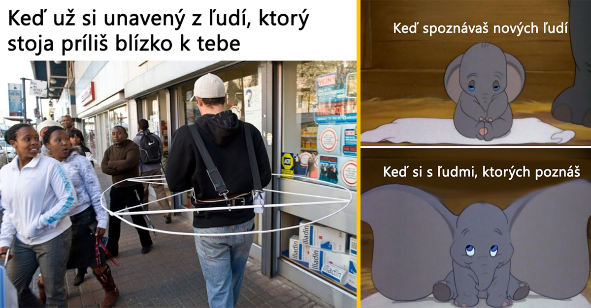 Zábavné meme vystihujúce každého introverta – možno si ním aj ty