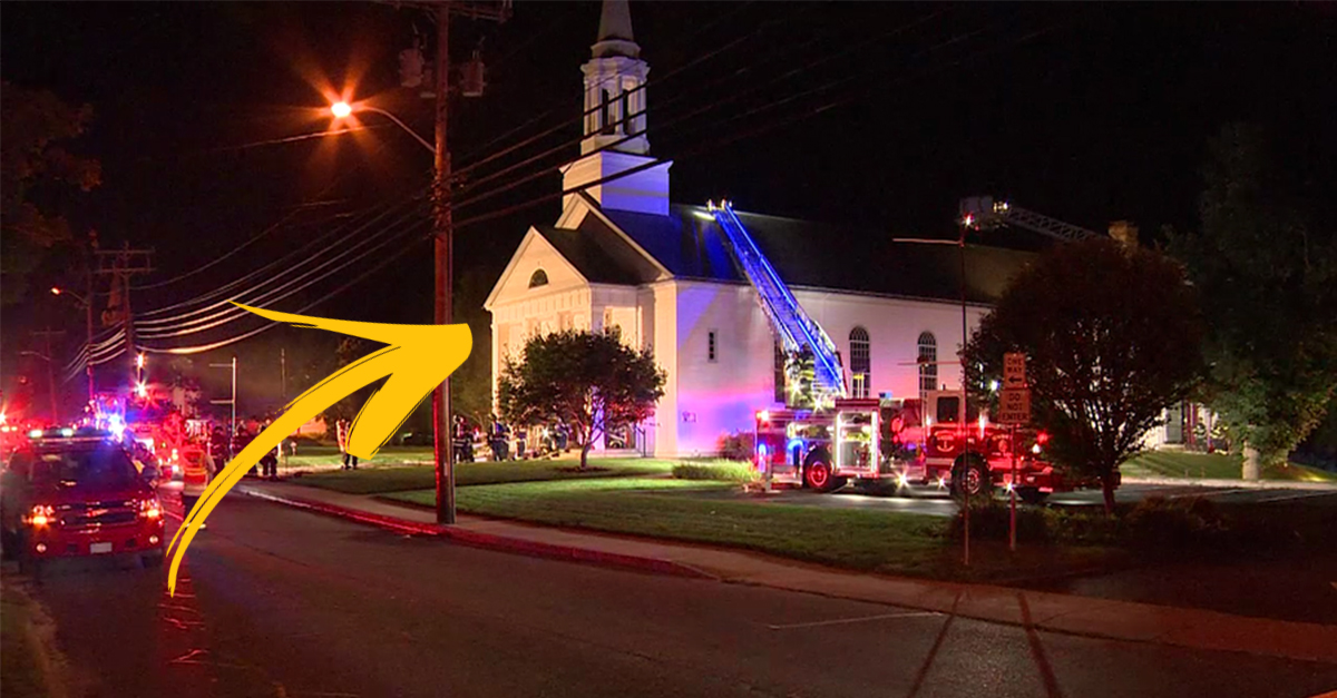 Hasič mal mať svadbu v kostole – kostol začal horieť niekoľko hodín pred svadbou