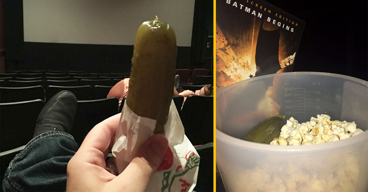 V Amerike ponúkajú v kinách okrem pukancov aj nakladané uhorky – celkom divná pochúťka do kina