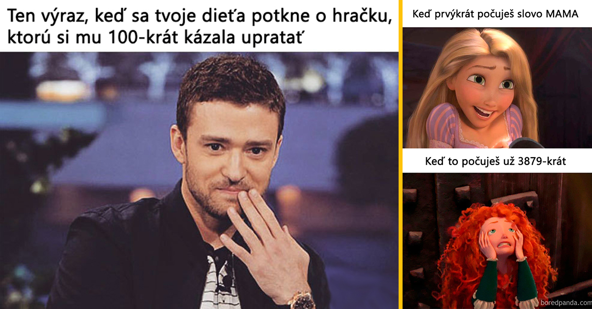 Memečka, ktoré dokonale vystihujú život všetkých matiek