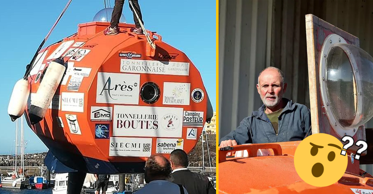 Muž chce preplávať Atlantik v kapsule, ktorá má tvar podobný sudu