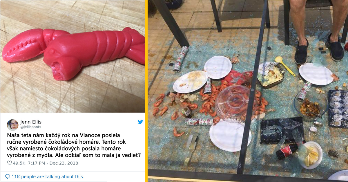 10+ ľudí, ktorých Vianoce neboli až tak dokonalé