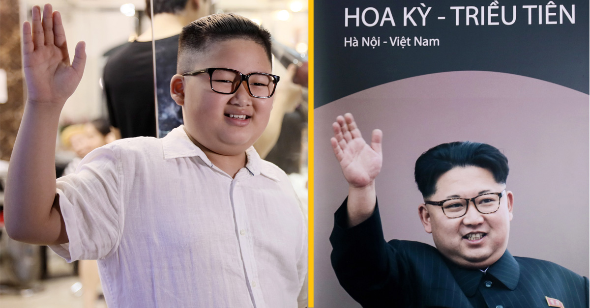 Vietnamský kaderník robí účesy Kim Jong-Una a Donalda Trumpa
