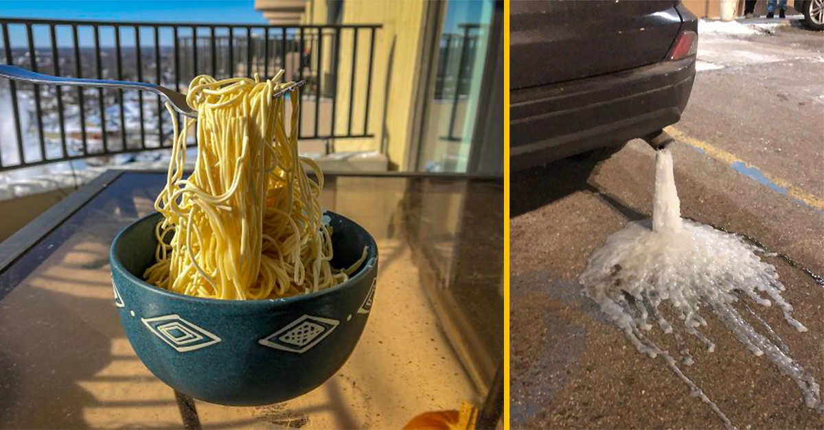 Niekoľko zábavných fotografií, ktoré ukazujú aktuálnu mrazovú situáciu v Amerike