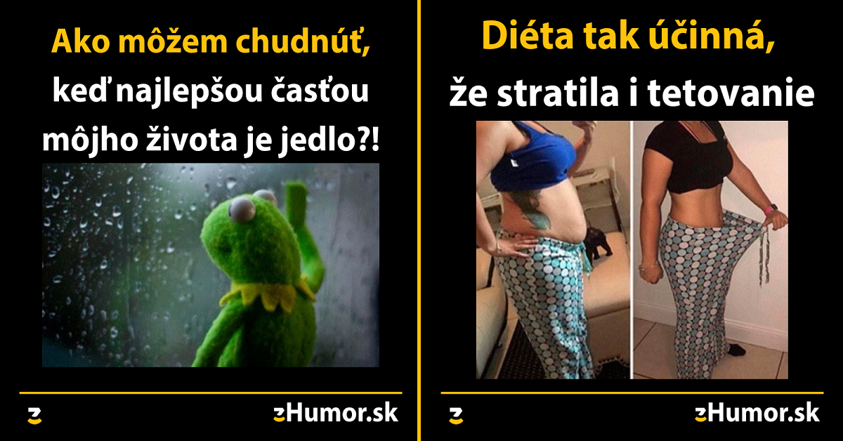 20+ memečiek o diéte a chudnutí, ktoré ťa pobavia tak, že z nich možno budeš mať na bruchu tehličky