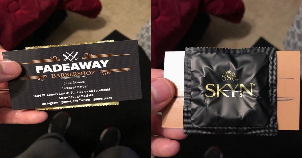 Barber sa rozhodol rozdávať kondómy. Zákazníci si však všimli, že to ale veľmi nedomyslel