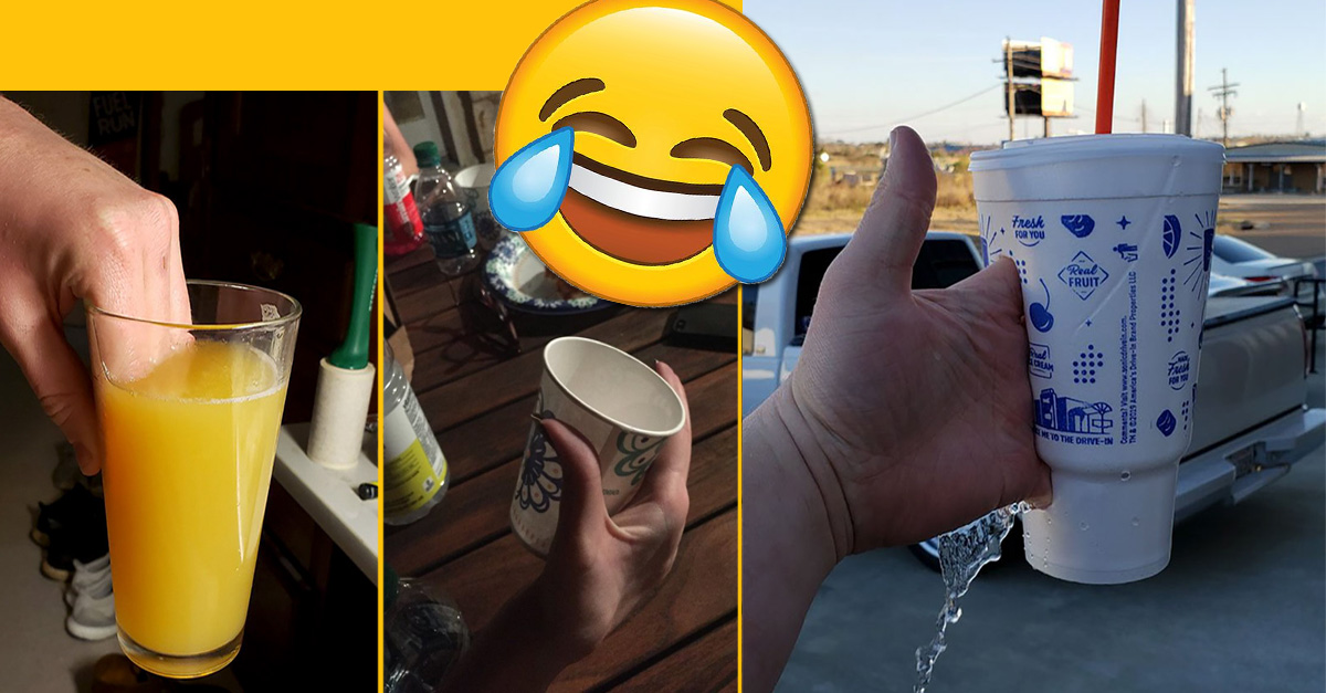 15 Obrázkov, ktoré ukazujú ako (ne)držať drink