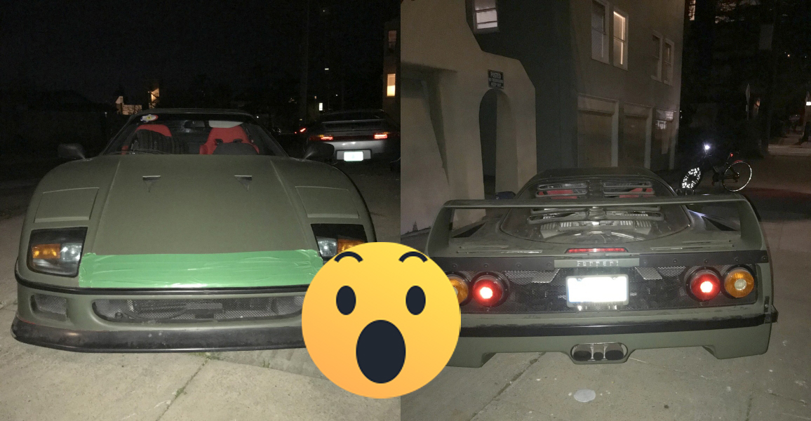 Muž používa svoje Ferrari veľmi netradične, v noci ho dokonca necháva na ulici.