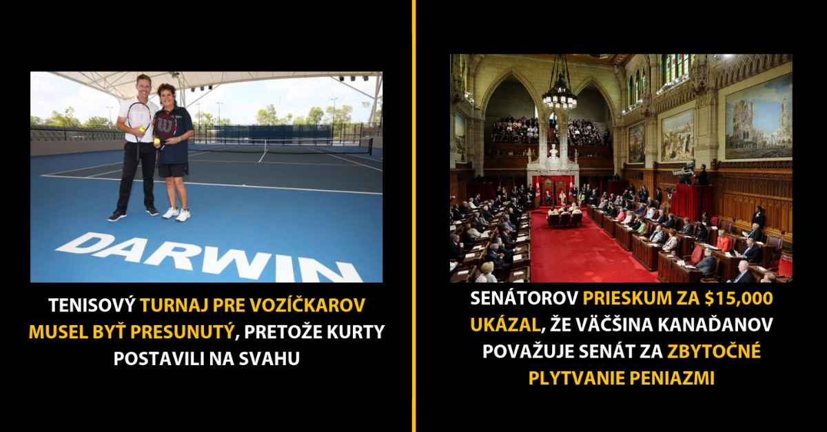 FUNNY NEWS: Tie najvtipnejšie titulky zo sveta za posledný týždeň