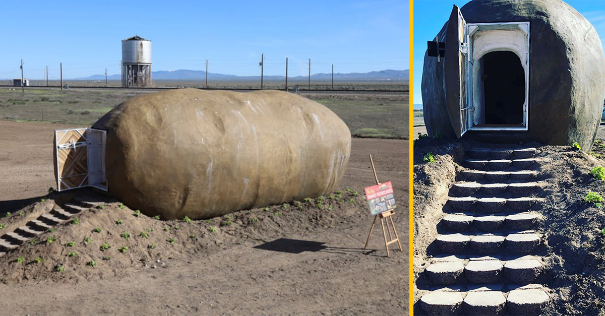 Na Airbnb sa objavil obrovský zemiak, v ktorom môžeš stráviť noc – za 200 eur na noc