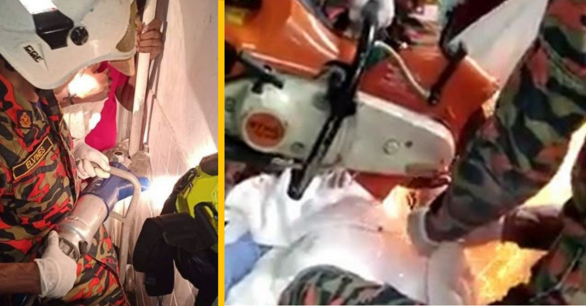 VIDEO: Tínedžer si zasekol prirodzenie v odpadovej rúrke, ktorú museli odrezať