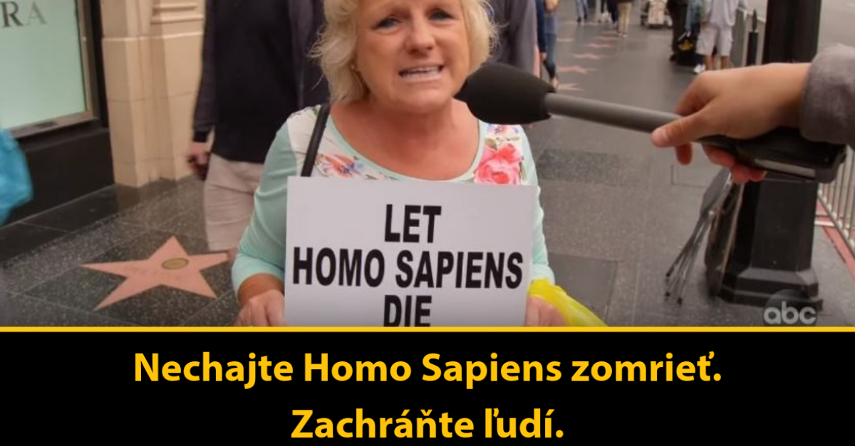 Reportérka sa pýtala ľudí, či by zachránili „Homo Sapiens“ pred vyhynutím – odpovede ukazujú úroveň ľudskej blbosti