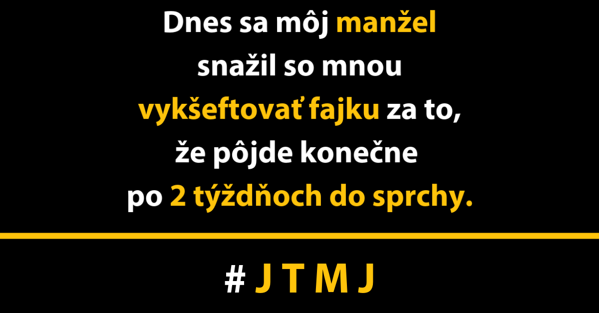 JTMJ: Príbehy, ktoré píše sám život #16