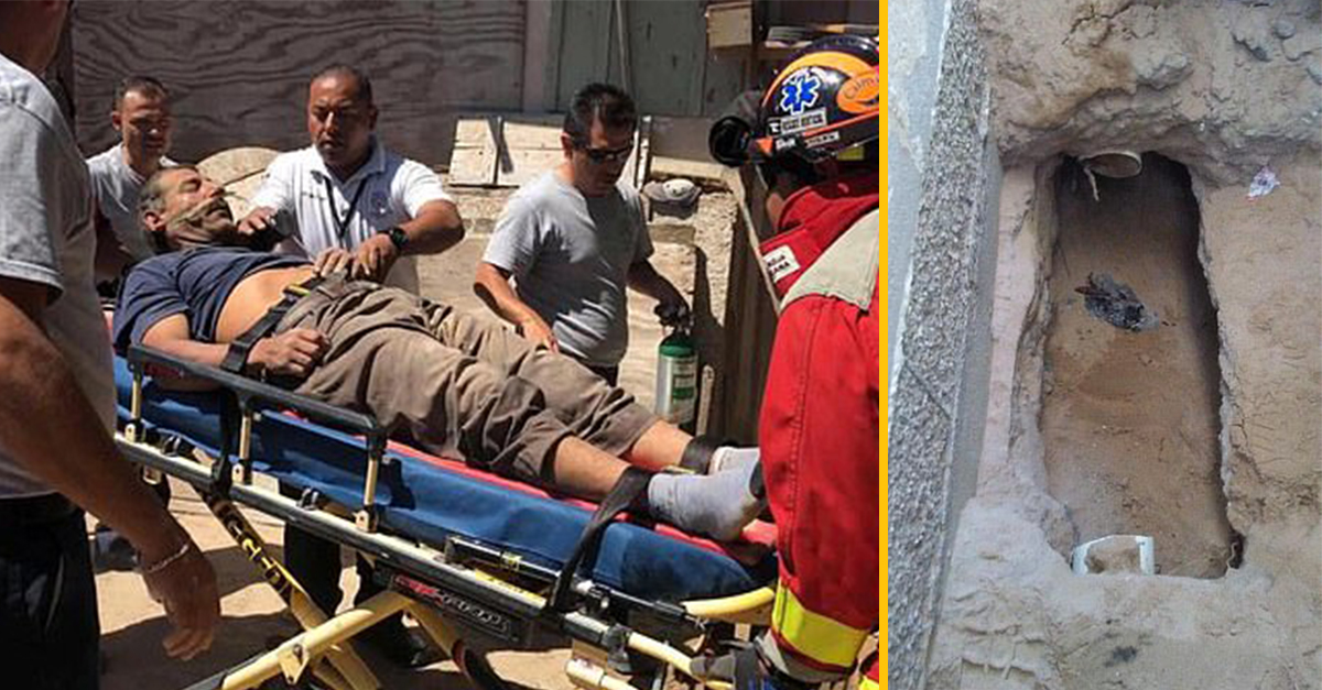 Muž sa zasekol v tuneli, ktorý si sám vykopal, aby mohol sledovať svoju ex-manželku