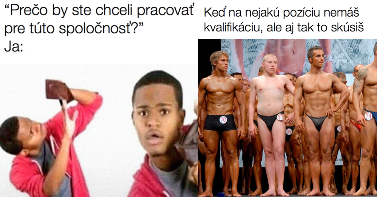 10 najzábavnejších meme o pracovných pohovoroch
