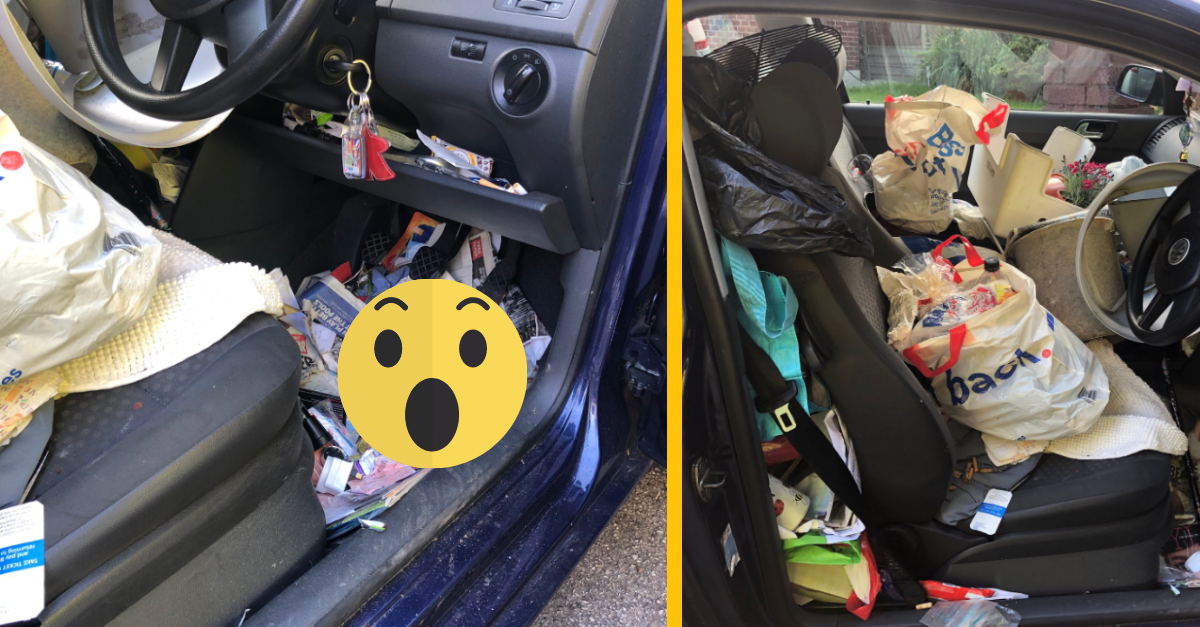 Vodič mal v aute taký neporiadok, že nestihol nájsť ručnú brzdu a nabúral
