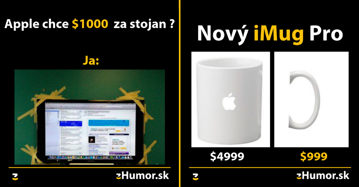15 memečiek: Ľudia si robia srandu z nového Apple stojanu na obrazovku za $999