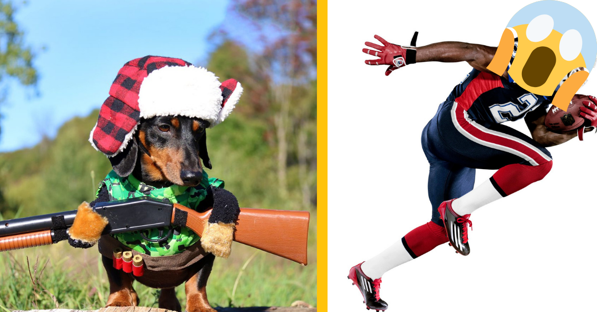 Bývalého hráča amerického futbalu postrelil pes a stratil nohu