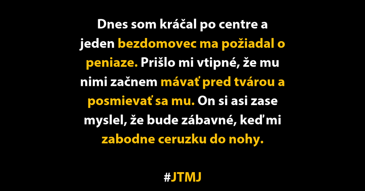 JTMJ: Príbehy, ktoré píše sám život #22