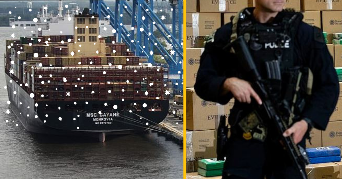 Polícia vo Philadelphii zabavila nákladnú loď s 16,5 tonami kokaínu, v hodnote $1 miliardy, ktorá patrí spoločnosti JP Morgan