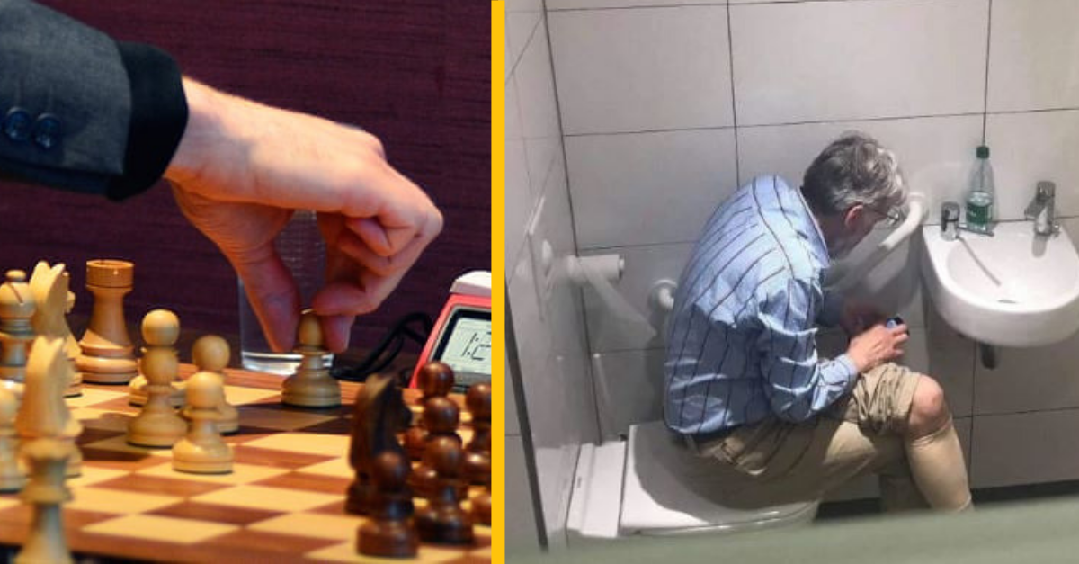 Šachový veľmajster sa priznal k podvádzaniu, keď ho nachytali počas turnaja na záchode s telefónom