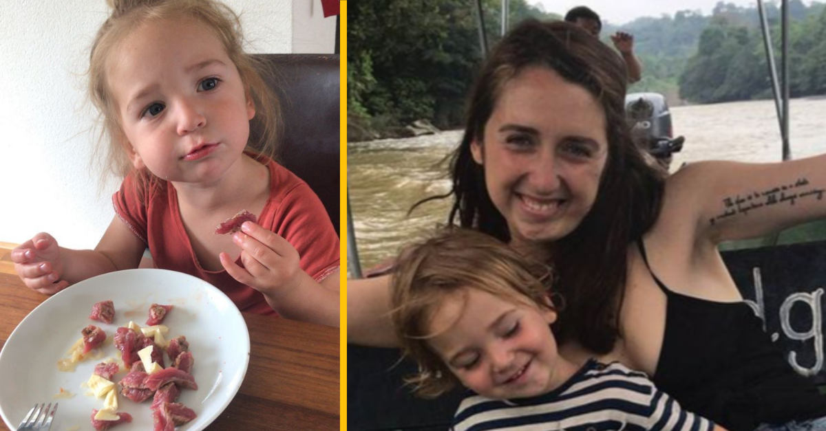 Bývalá vegánka dáva na raňajky svojmu dvojročnému dieťaťu surové mäso