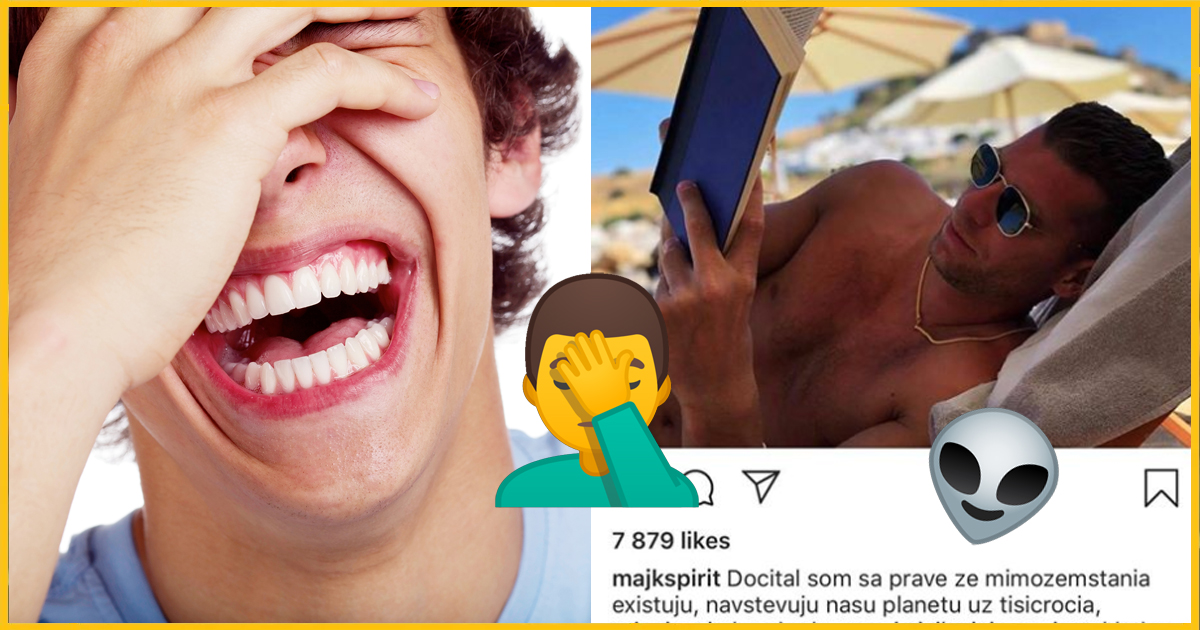 Majk Spirit terčom posmeškov Slovákov. Priznal existenciu mimozemšťanov a internet zaplavili vtipné komentáre.