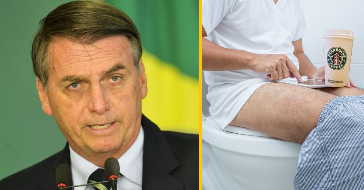 Podľa brazílskeho prezidenta ochránite životné prostredie tým, že budete menej chodiť na veľkú potrebu