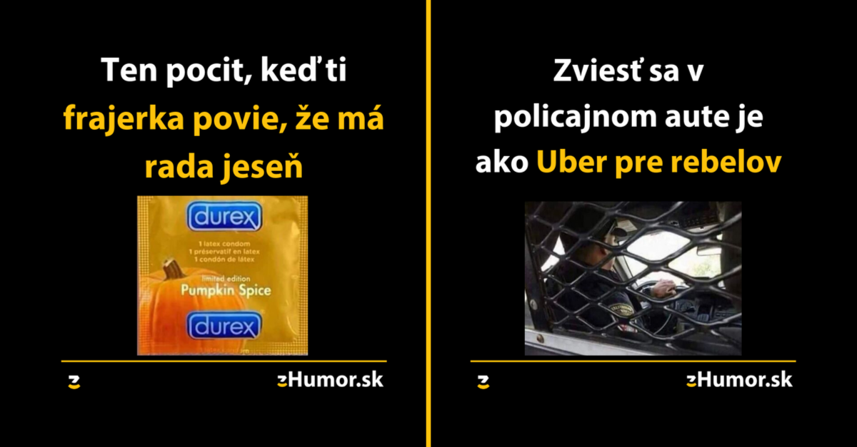 Prečo je jeseň taká obľúbená ale aj utajené fotky zo života tvojej frajerky – Toto sú memes na dnes!