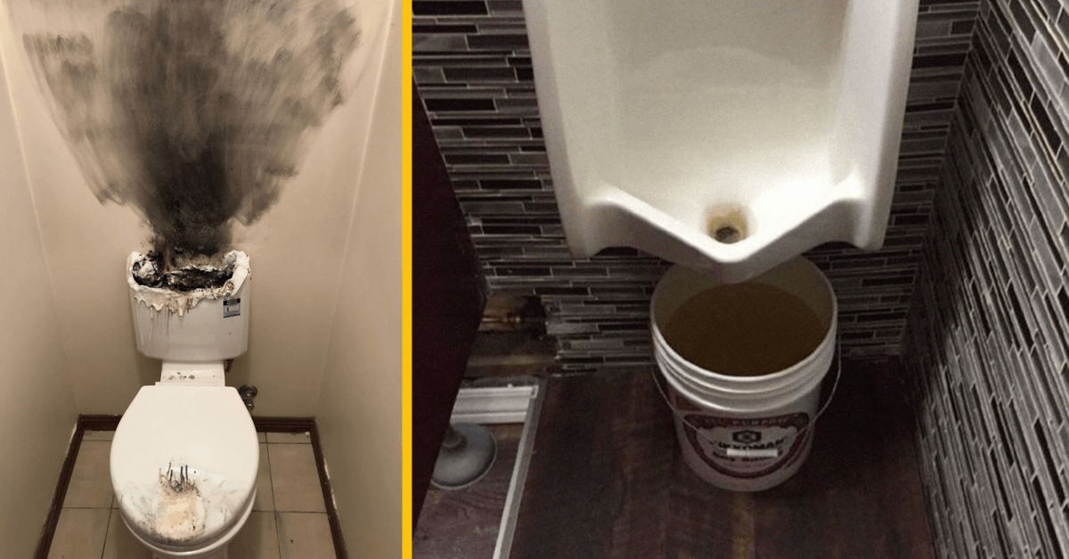 Dlhoročný inštalatér sa podelil o zábavne úlovky zo svojej práce (10+ obrázkov)