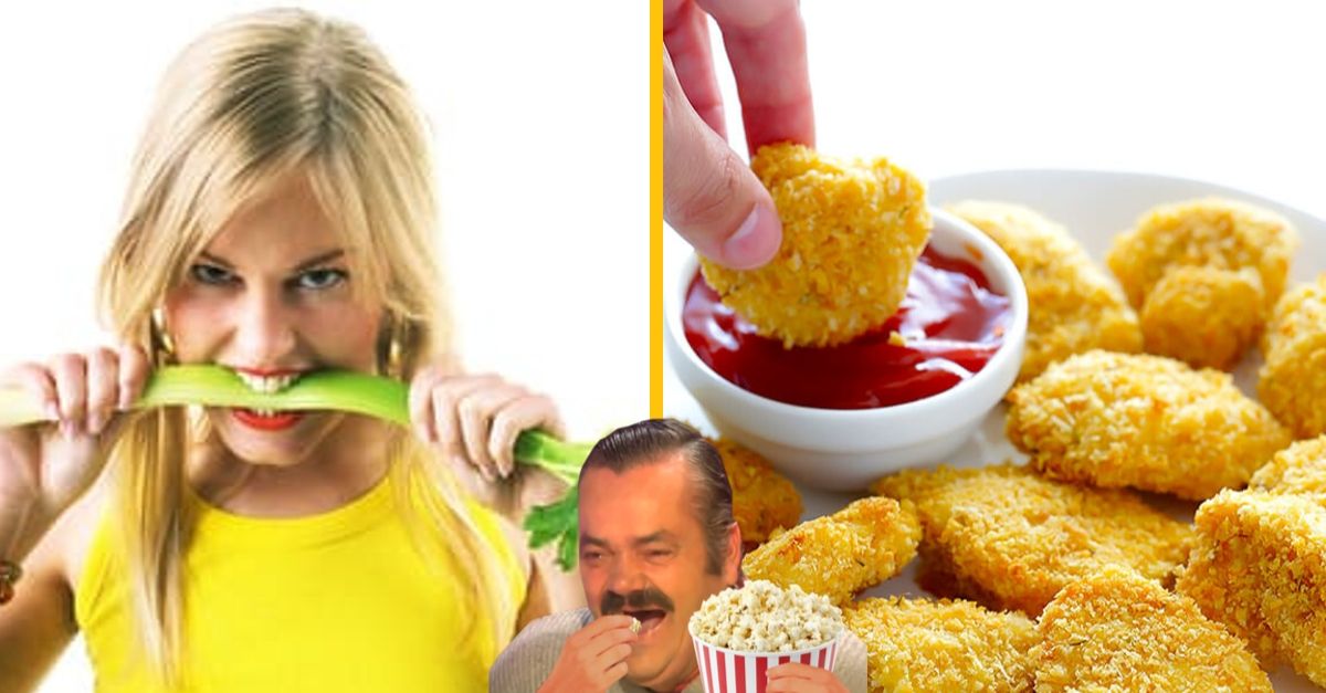 Opitú vegánku kŕmili kamaráti kuracími nugetkami, tá šla na políciu a podala na nich žalobu