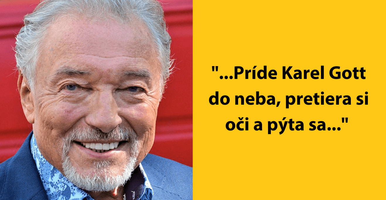 Vtip o Karlovi Gottovi, ktorý pobúril Slovákov aj Čechov valcuje internety