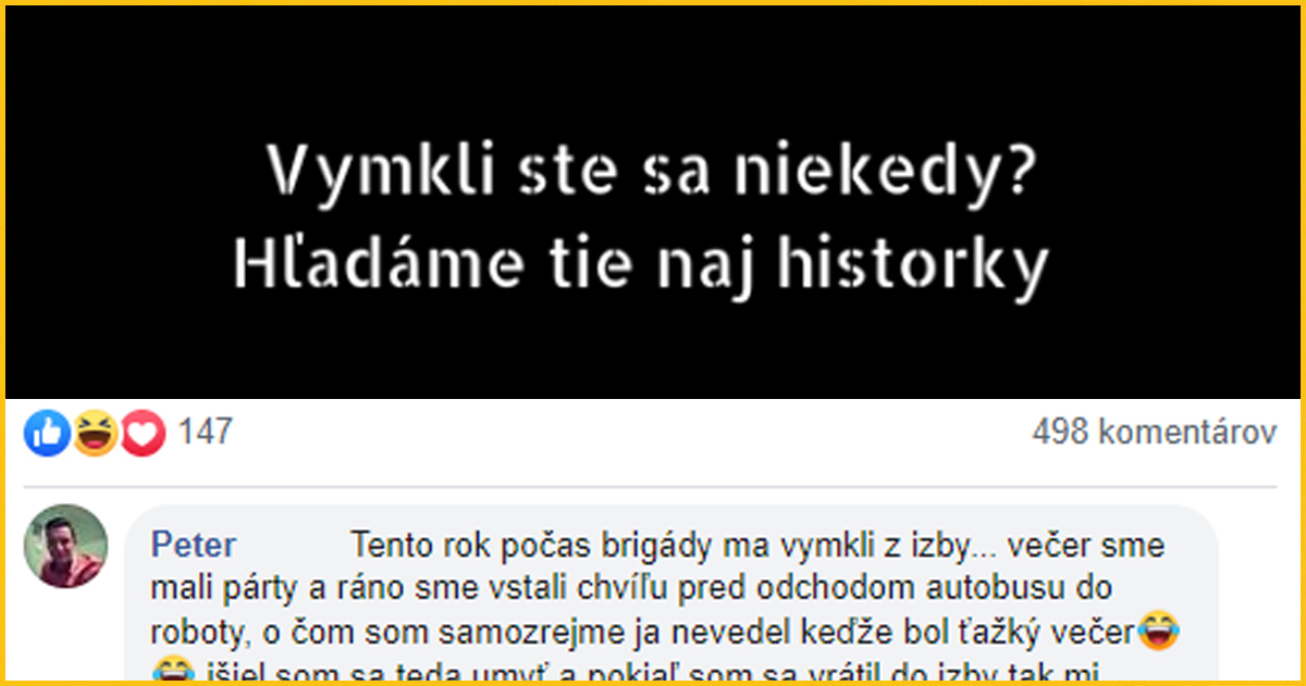 Zábavné historky o vymknutiach Slovákov – skutočné príbehy zo života ľudí