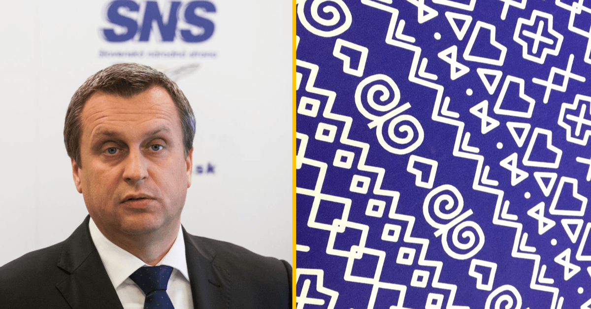 Politická strana SNS sa pýši slovenskými motívmi. Tie sú však moravské.