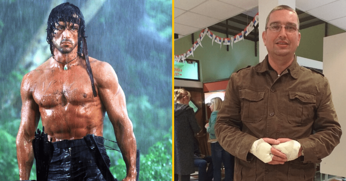 Srbský Rambo (učiteľ telesnej výchovy) v škole holými rukami zneškodnil muža vyzbrojeného AK47, grántmi a výbušninami