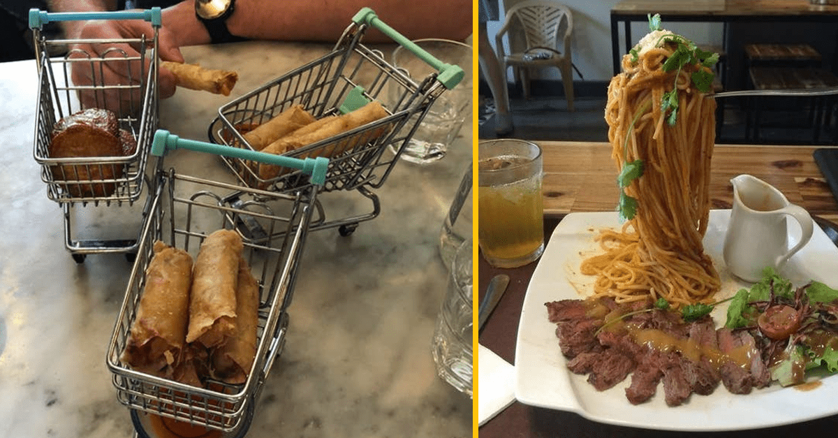 Zopár reštaurácií, ktoré so servírovaním zašli až príliš ďaleko (15 zábavných obrázkov)