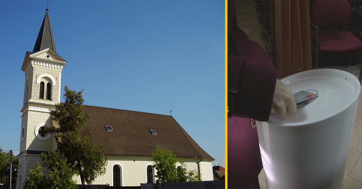 Na Slovensku máme prvý kostol s platobným terminálom. Vyberajú ním milodary