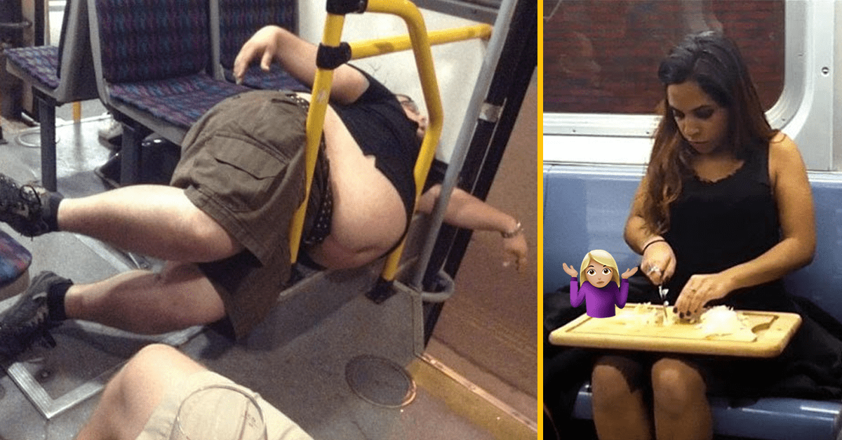 16 typov ľudí, ktorých by si nikdy nechcel stretnúť v hromadnej doprave
