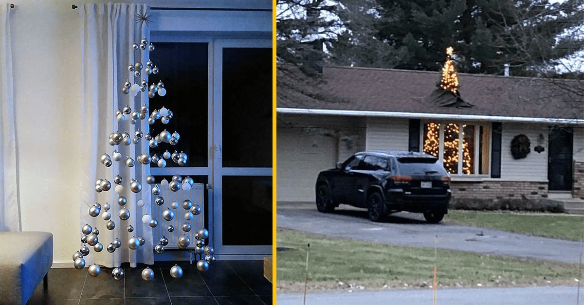 20 ľudí, ktorí si vyzdobili naozaj nezvyčajné vianočné stromčeky