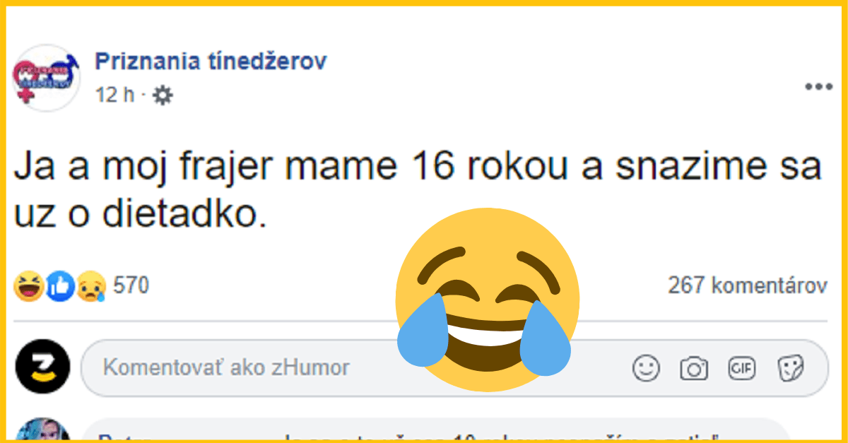 Majú iba 16 rokov a pracujú na dieťati. Ľudia si z nich urobili prču v komentároch.