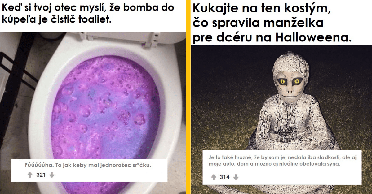 15 prípadov, kde je komentár vtipnejší ako samotný obrázok alebo fotografia