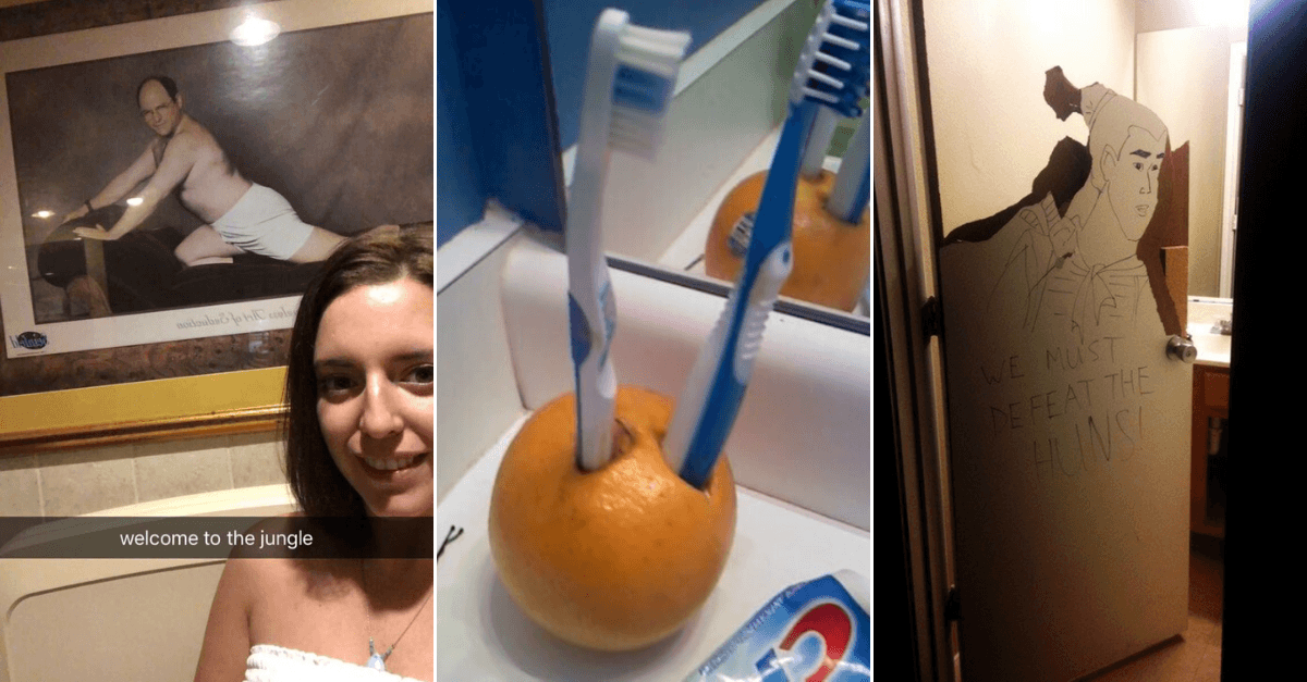 25+ fotografií: ženy zdieľajú najvtipnejšie veci, ktoré našli v pánskych kúpeľniach a záchodoch