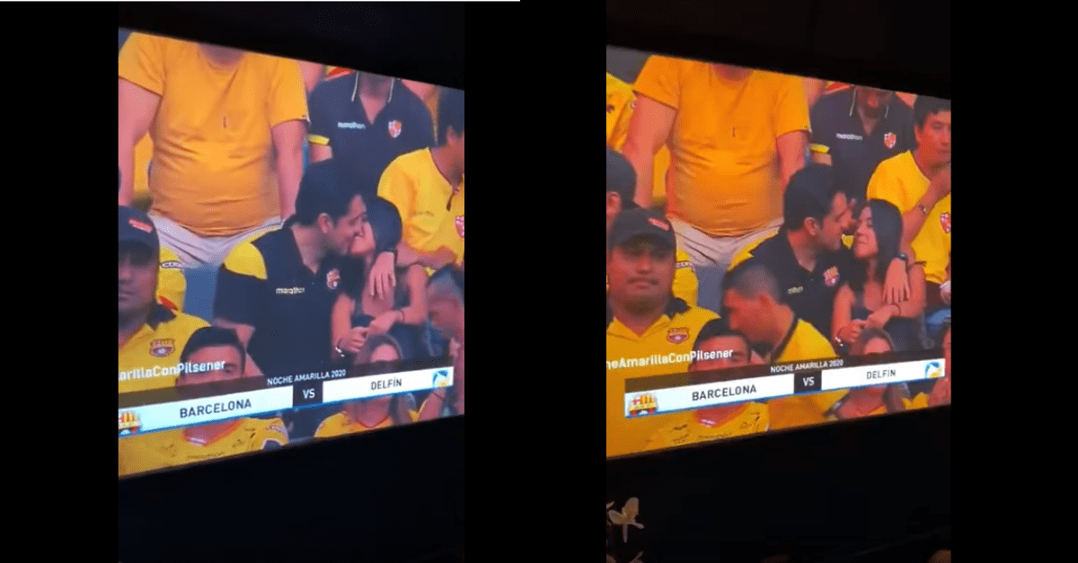 VIDEO: Keď si uvedomíš, že ťa kamera na zápase prichytila, ako podvádzaš