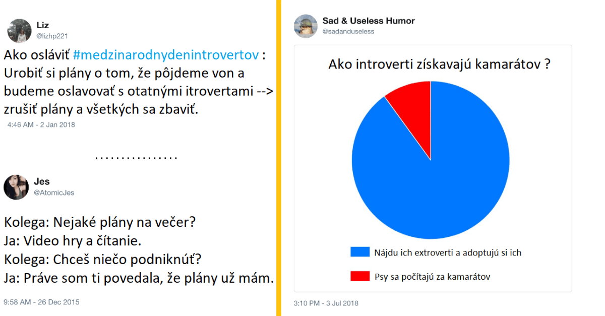 Kompilačka: Vtipné priznania introvertov