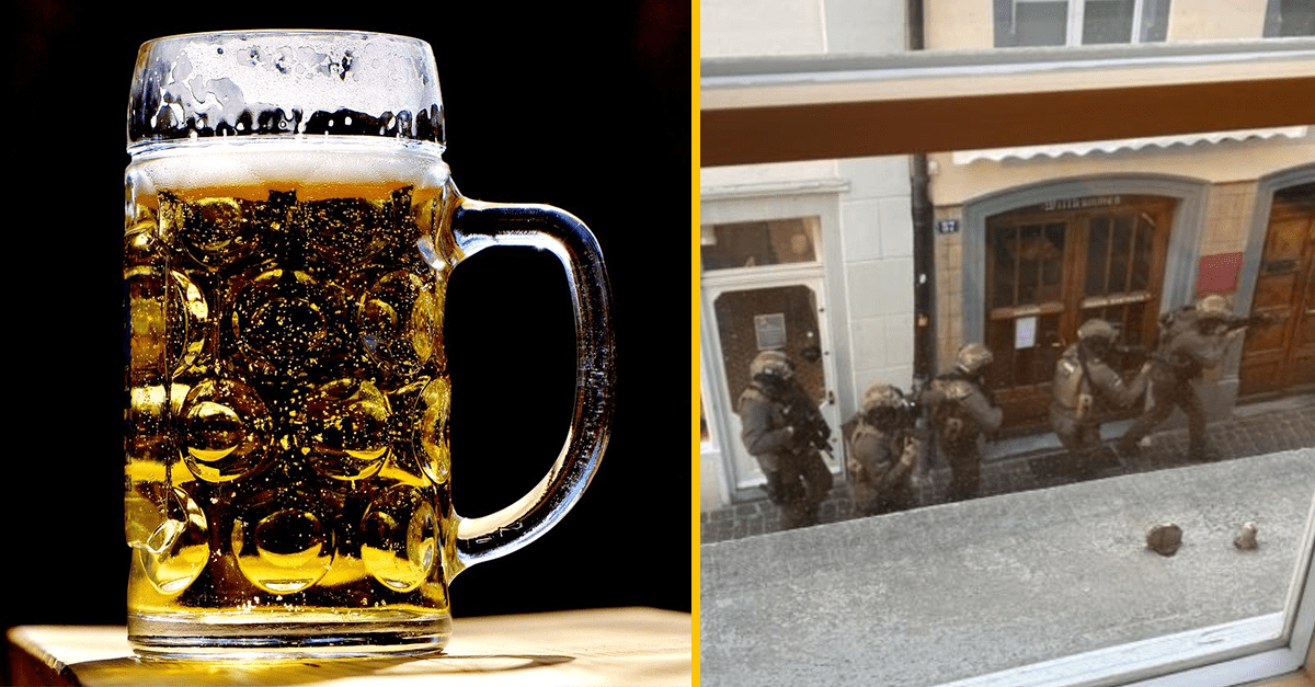 Čech vykradol banku vo Švajčiarsku a spokojne išiel na pivo do krčmy, kde ho chytila polícia