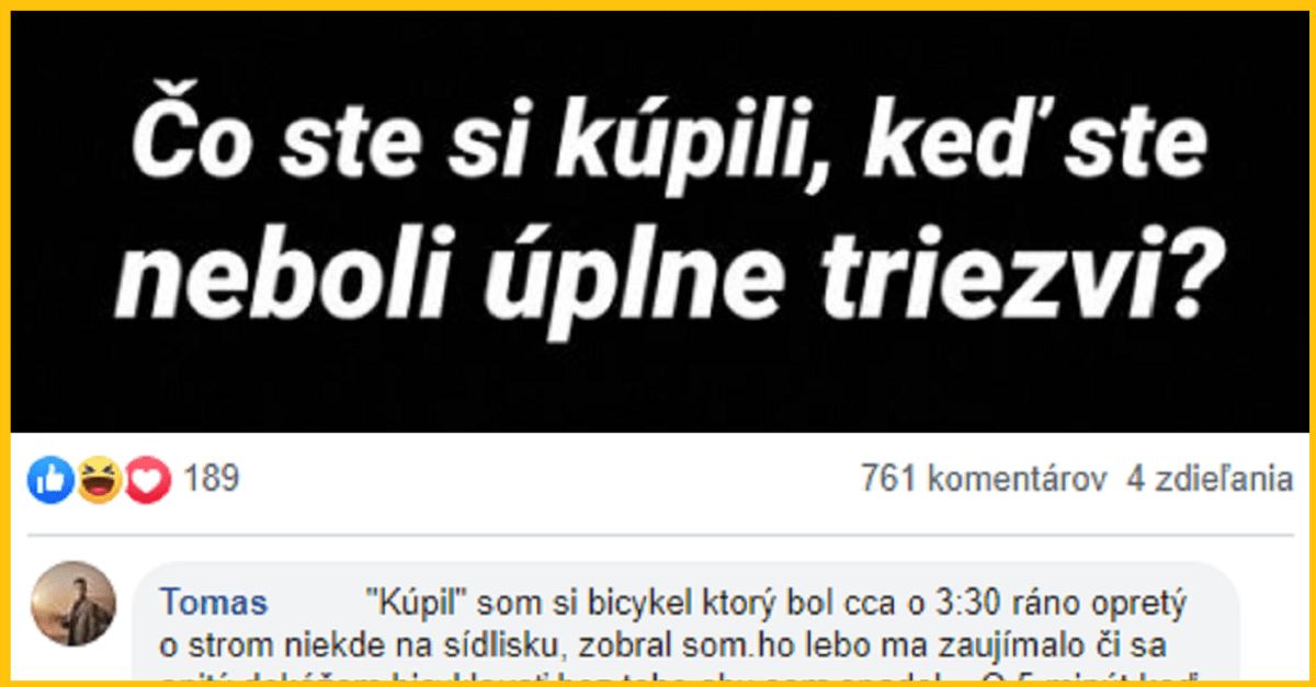 Aké blbosti si ľudia kúpili, keď neboli úplne triezvi – príbehy zo života ľudí