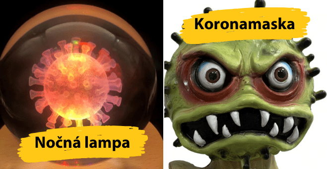 Tieto zábavno čúdné veci s tématikou Koronavírusu nájdeš na AliExpresse