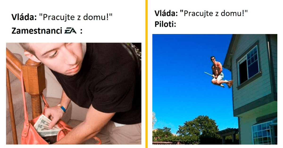 Keď ti vláda počas pandémie prikáže – „Pracuj z domu!“ (kompilačka)