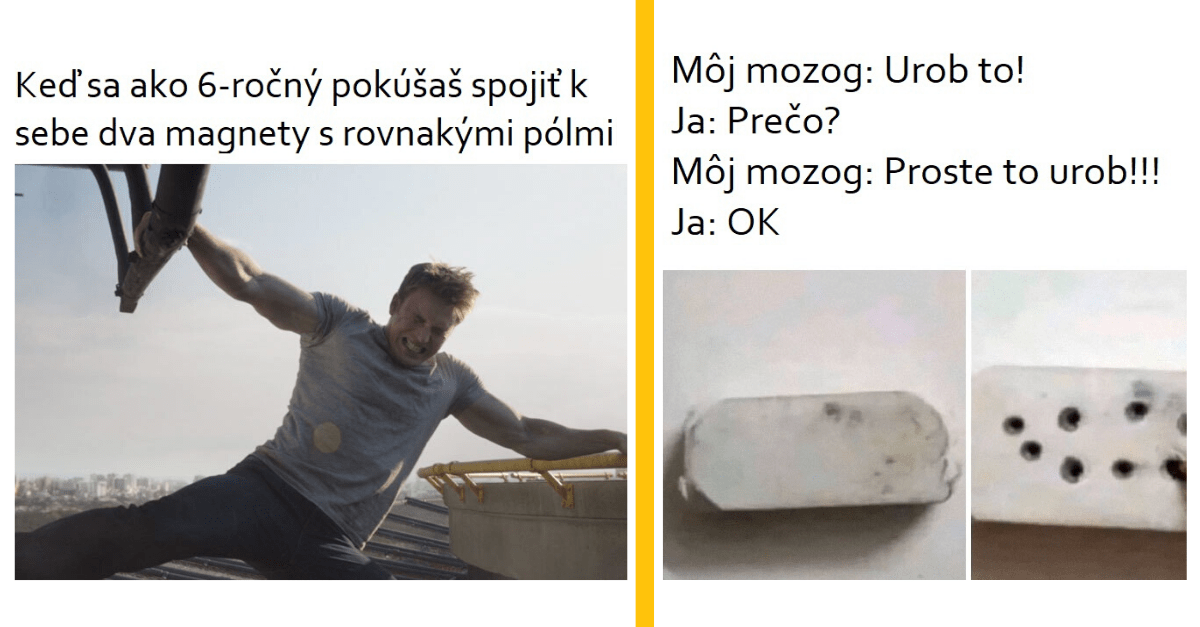 Veci, ktoré sme všetci robili ako malé deti, ale od vtedy sme už na ne zabudli